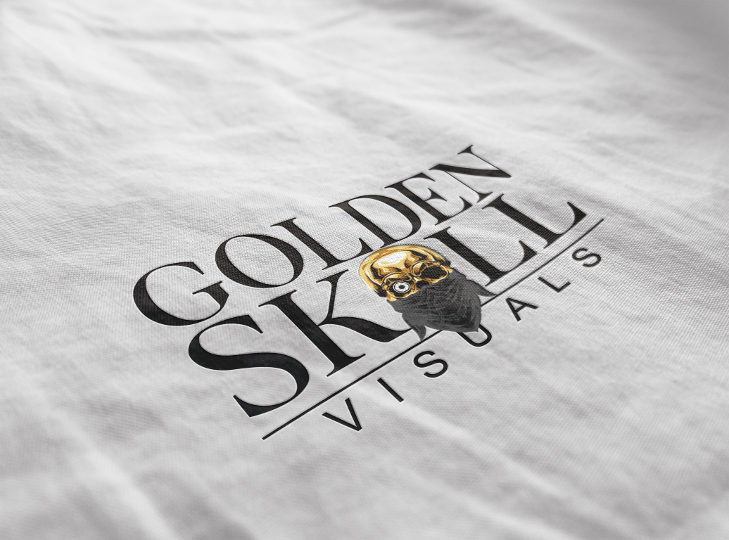 Goldn Skull Visuals Logo Mockup 2 (Medium)